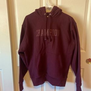 Champion Hoodie, pre-owned, great condition. Women’s size M, maroon in color